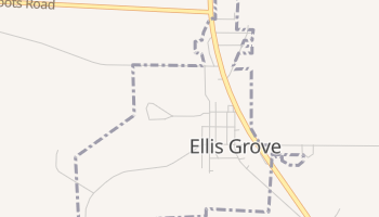 Ellis Grove, Illinois map