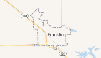 Franklin, Illinois map