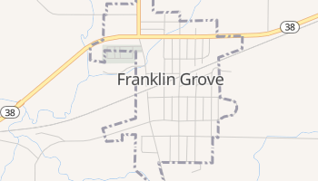 Franklin Grove, Illinois map