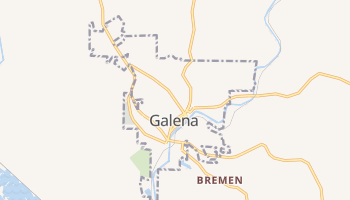 Galena, Illinois map