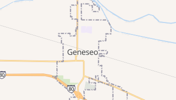 Geneseo, Illinois map