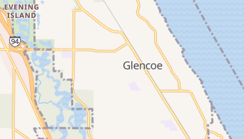 Glencoe, Illinois map