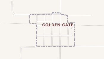 Golden Gate, Illinois map