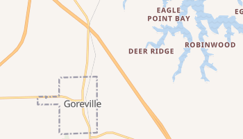 Goreville, Illinois map
