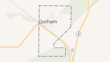 Gorham, Illinois map