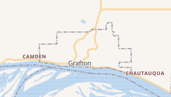 Grafton, Illinois map