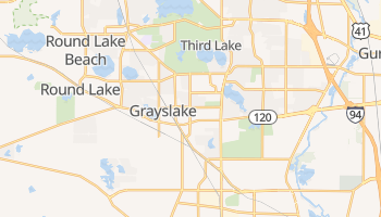 Grayslake, Illinois map