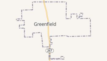 Greenfield, Illinois map