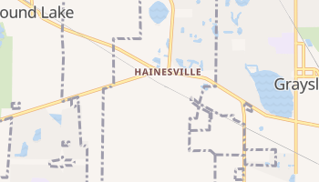 Hainesville, Illinois map