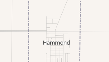 Hammond, Illinois map