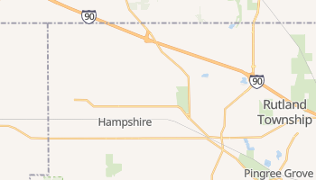 Hampshire, Illinois map