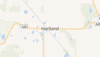 Hartland, Illinois map