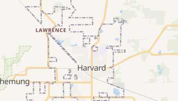 Harvard, Illinois map
