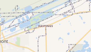 Hastings, Illinois map