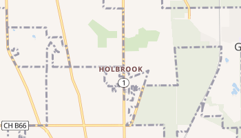 Holbrook, Illinois map