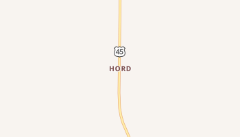 Hord, Illinois map
