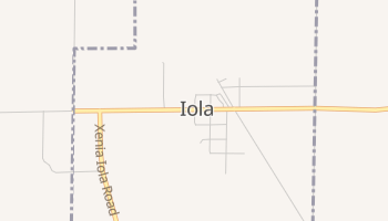 Iola, Illinois map