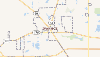 Ivanhoe, Illinois map