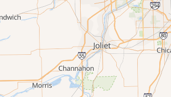 Joliet, Illinois map