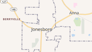 Jonesboro, Illinois map