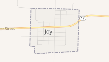 Joy, Illinois map