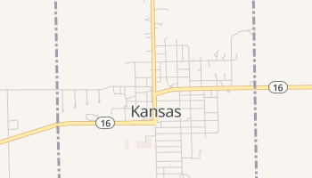 Kansas, Illinois map