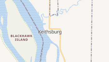 Keithsburg, Illinois map