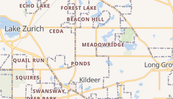 Kildeer, Illinois map