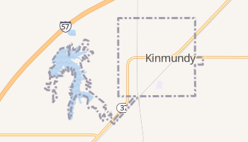 Kinmundy, Illinois map