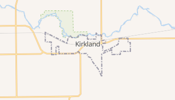Kirkland, Illinois map