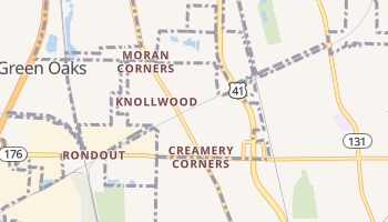 Knollwood, Illinois map