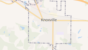 Knoxville, Illinois map