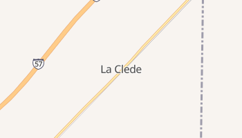 La Clede, Illinois map