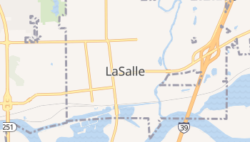 La Salle, Illinois map