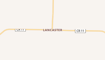 Lancaster, Illinois map