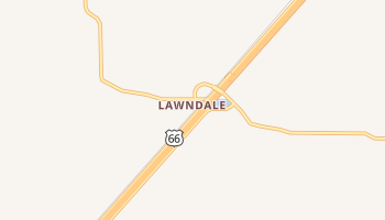 Lawndale, Illinois map
