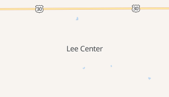 Lee Center, Illinois map