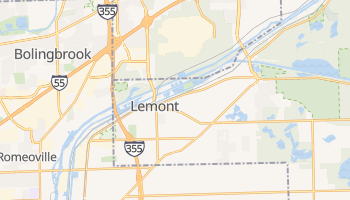 Lemont, Illinois map