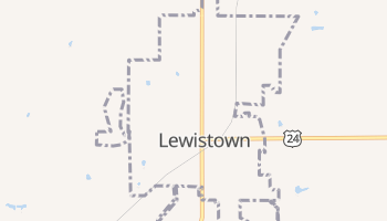 Lewistown, Illinois map