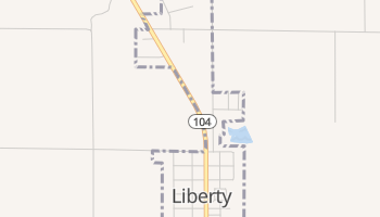 Liberty, Illinois map