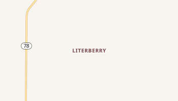 Literberry, Illinois map