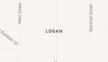 Logan, Illinois map