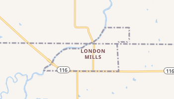 London Mills, Illinois map