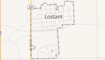 Lostant, Illinois map