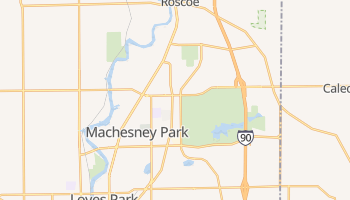 Machesney Park, Illinois map