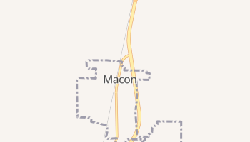 Macon, Illinois map