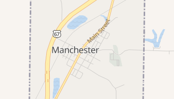 Manchester, Illinois map