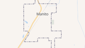 Manito, Illinois map