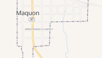 Maquon, Illinois map
