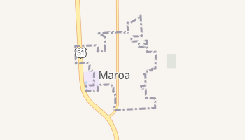 Maroa, Illinois map